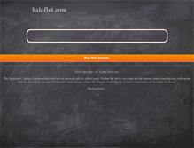 Tablet Screenshot of haloflot.com